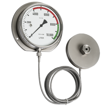 FD-ME Analoger Hydrostatischer Füllstandsmesser mit Fernleitung