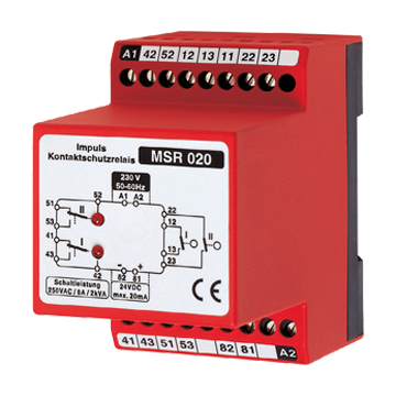 MSR Multifunktionsrelais zum Schutz von REED-Kontakten vor elektrischer Überlastung