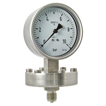 PF-01 Plattenfedermanometer in NG100 oder NG160