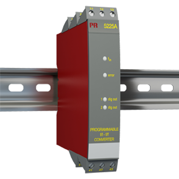 PR-5225 F/F oder F/I-Wandler zur Hutschienenmontage